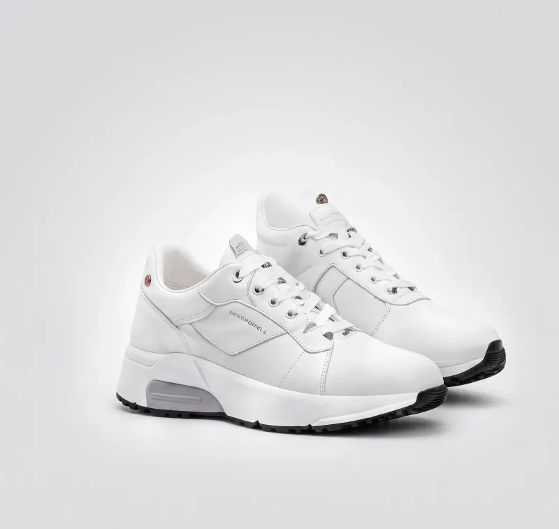 White running shoe