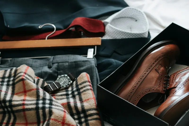 Camel trench coat