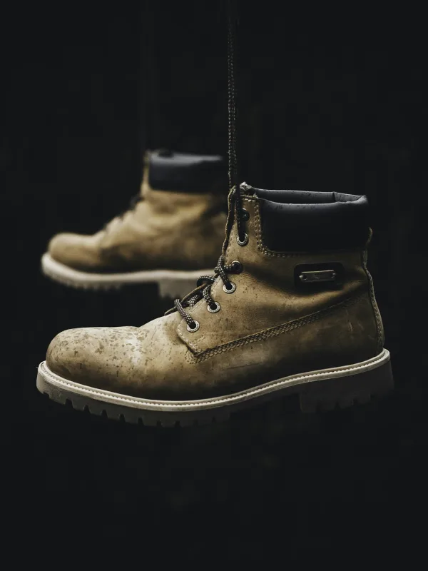 Leather shoes and tools