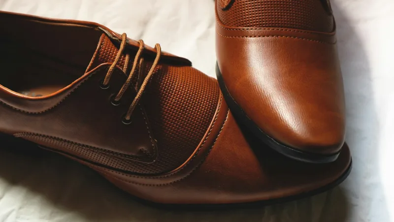 Brown suede chelsea boots